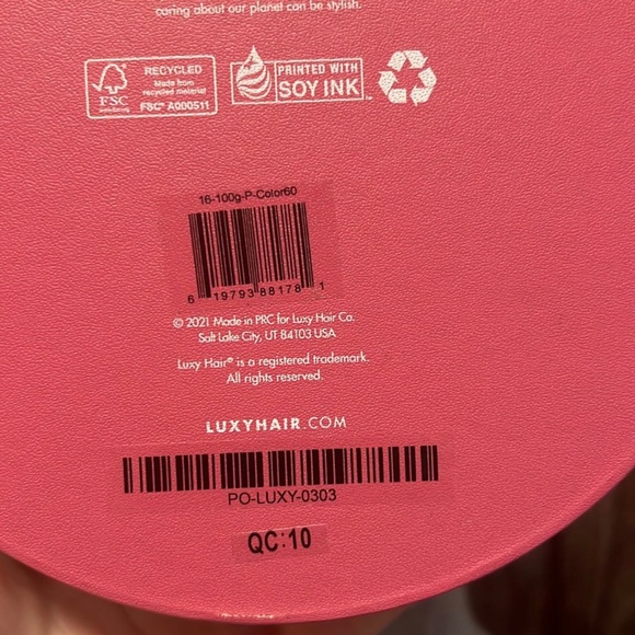 Used Luxy Hair Extensions 20" Clip-ins ponytail Platinum Blonde - Picture 5 of 6